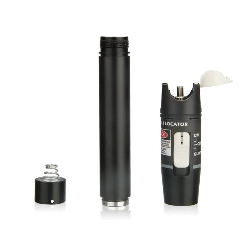 Red light source optical fiber test pen 650nm 20mW 20km in compact pen style with carry case