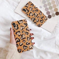 Leopard print silicone TPU phone case for iPhone XR XS Max X 6 6S 7 8 Plus, colourful back cover