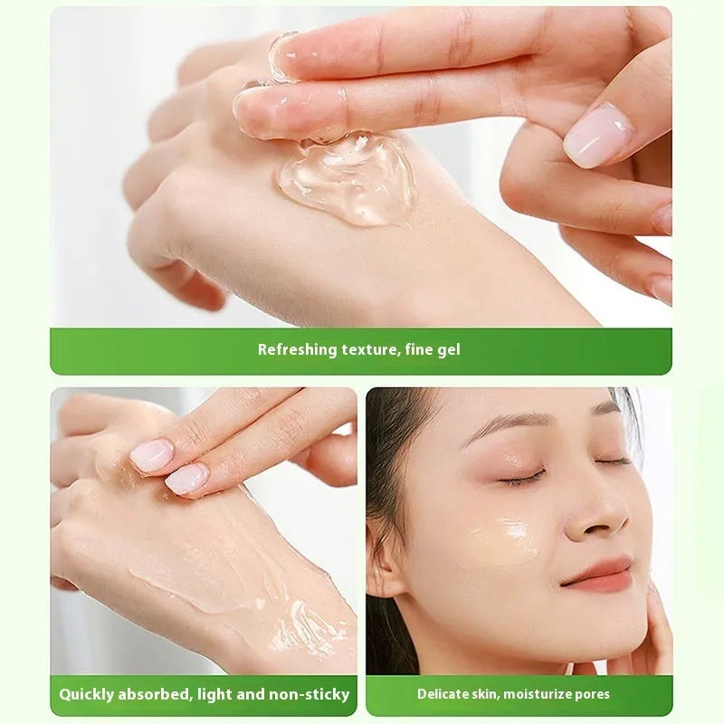 Aloe vera gel 300g emulsiongel single jar for daily skincare and body moisturising