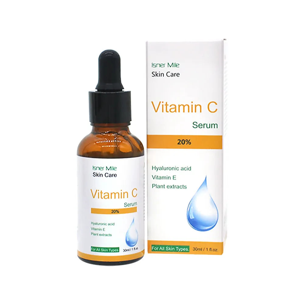 30ml bottle of Vitamin C undiluted face essence for brightening dull skin and shrinking pores