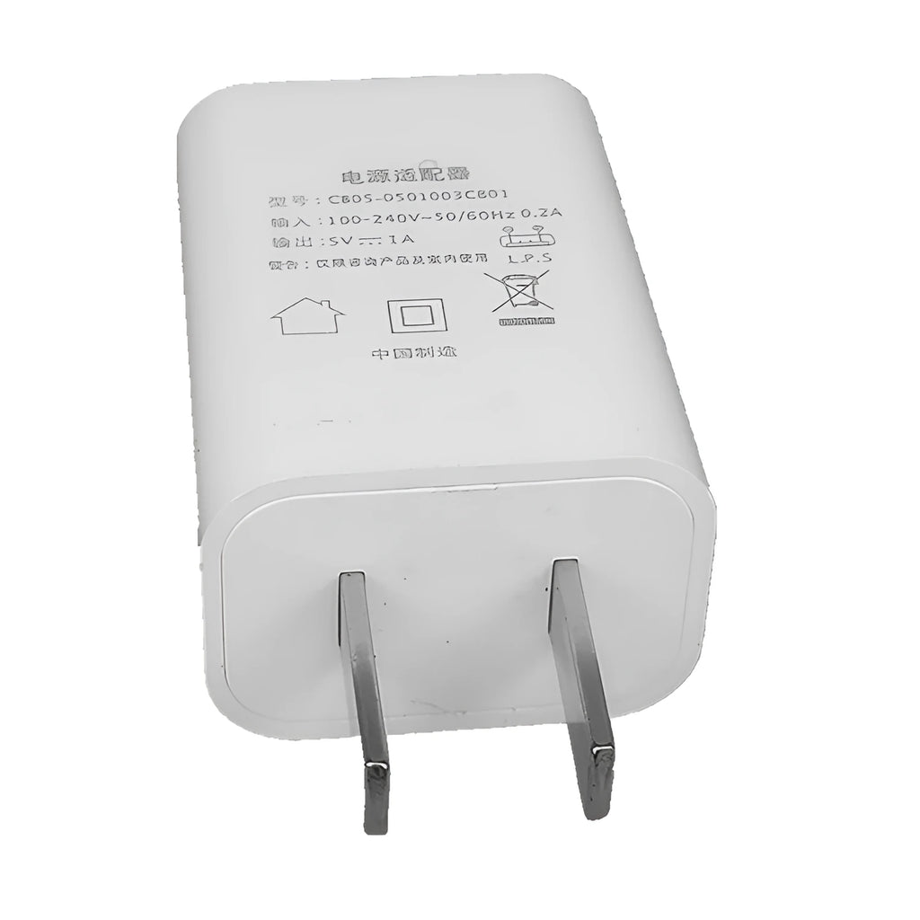 Standard 5V 1A power adapter with CE and FCC certification for M1/S devices