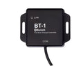 BT-1 model solar charge controller with Bluetooth module for 12V 24V battery systems.
