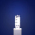 Compact USB-powered LED baby night light with white and warm light options measuring 6cm by 1.8cm