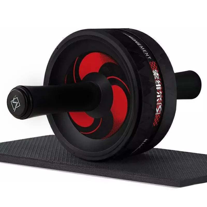 Abdominal exercise wheel in a choice of flame red, flame blue, red and black, or three thorn red colours.