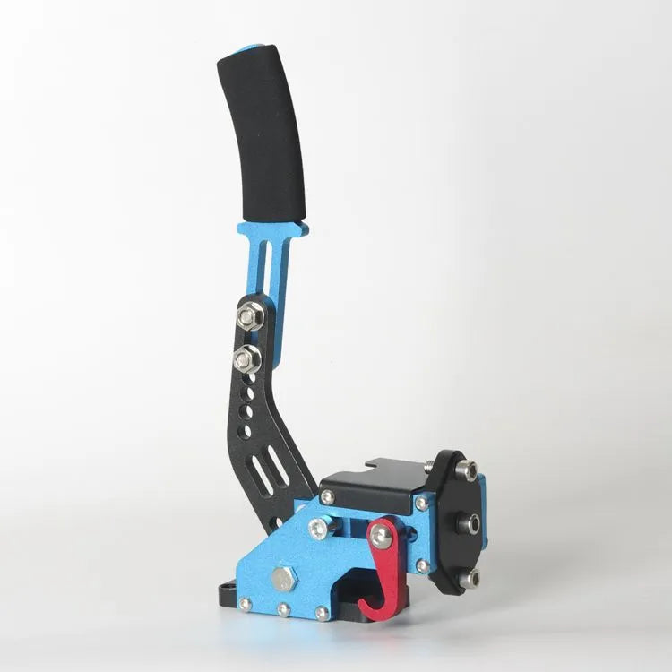 PC linear handbrake single lever for G29 G923 T150 T300 T500, shown in red, black or blue