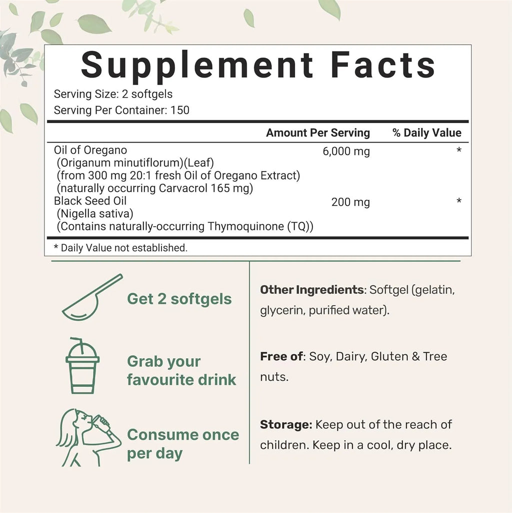 Bottle of Butter Black Seed Oil Soft Capsules dietary supplement, showing softgel capsules.