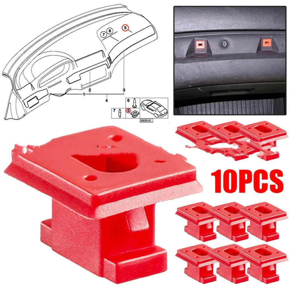 BMW interior trim panel plastic snap clips for door buckle replacement in E46 3 Series 7 Series X3 models
