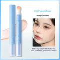 Concealer pen with sponge brush applicator and three colour shade options.