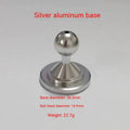 Aluminium alloy instrument panel accessories in black and silver finishes for universal dashboard mounting