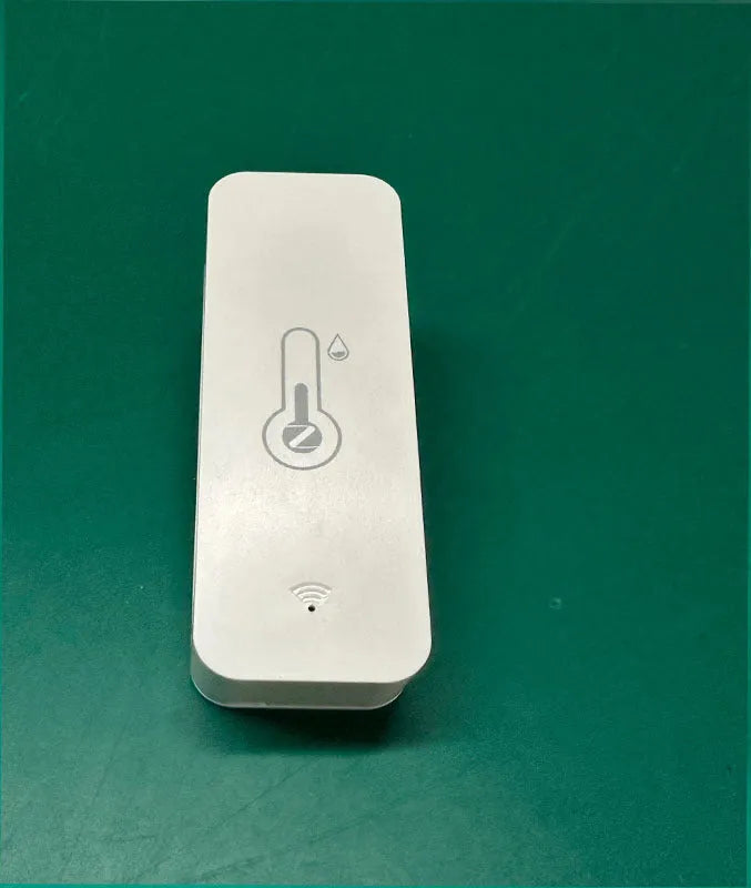 WiFi Zigbee temperature humidity sensor with ABS plastic housing, 72x25x20mm dimensions