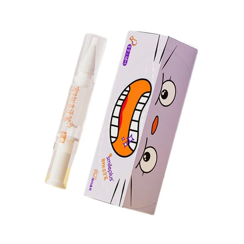 5ml pet teeth whitening brush pen for dog and cat tartar control