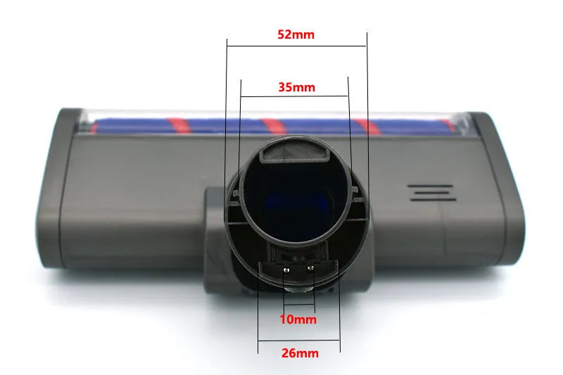 Dyson vacuum cleaner replacement electric floor brush head with rolling brush and soft velvet base for V7 V8 V10 V11 models