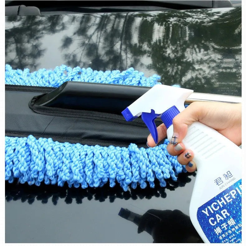500ml bottle of dust wax powder sprayer for car paint glazing and oxidation resistance