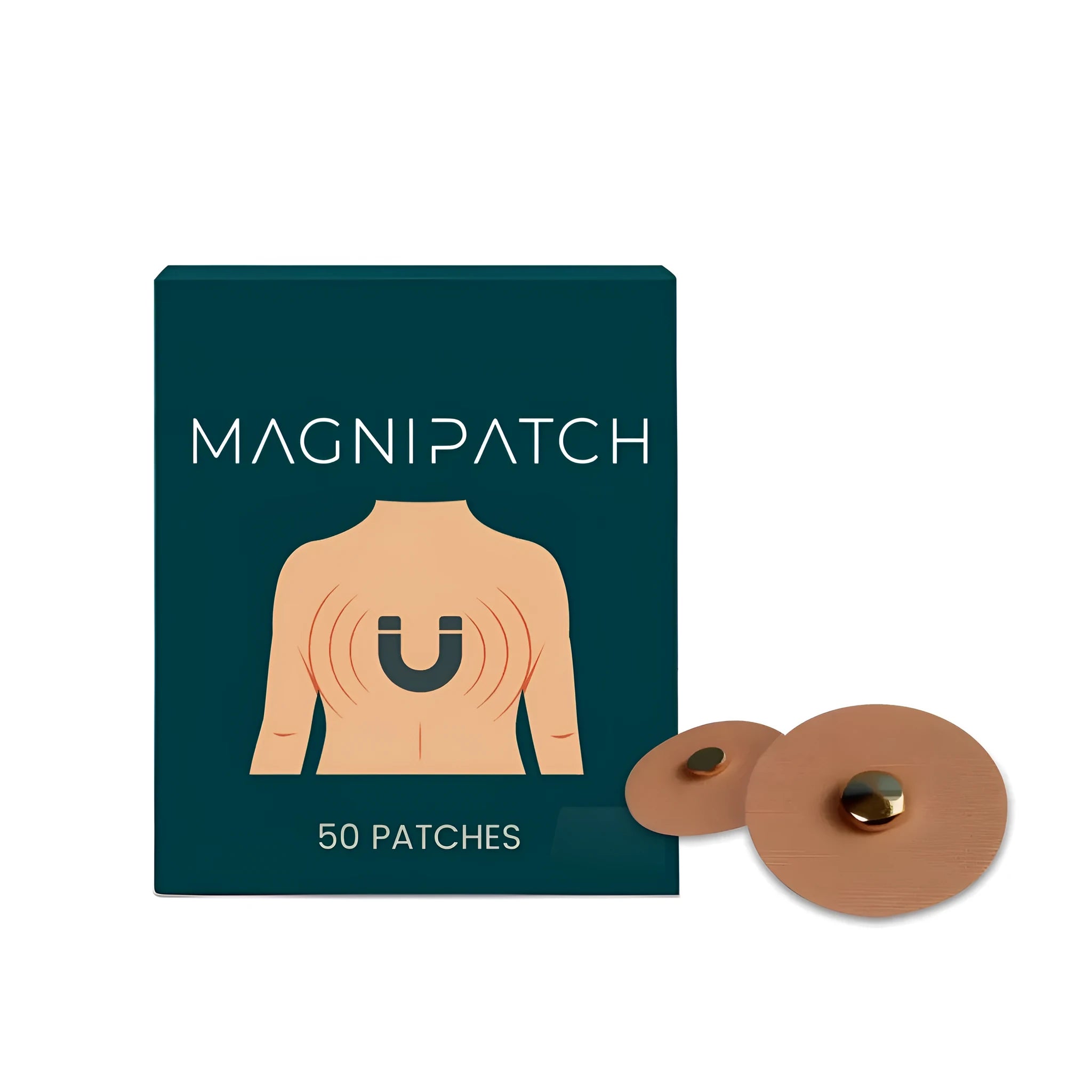 Pack of 50 Local Soiling Magnet Health Patches with herbal ingredients.
