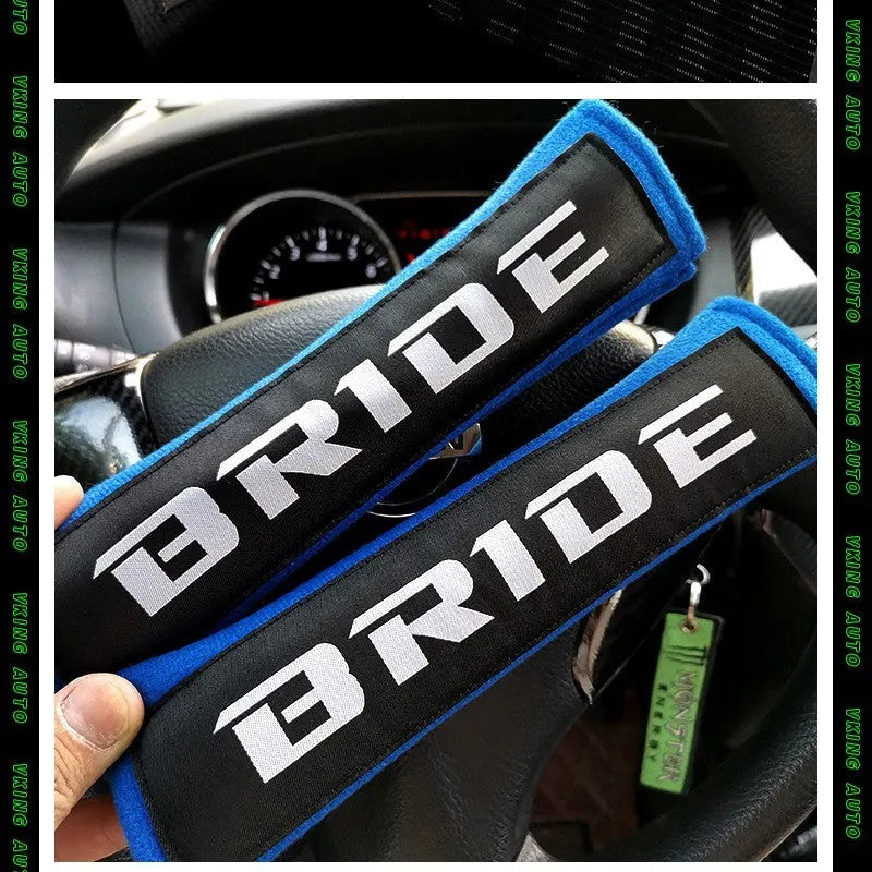 Car shoulder seat belt sleeve in cotton with 4.5cm thick sponge cloth padding for interior protection