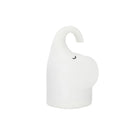 DOMI Elephant Silicone Night Light with warm LED lighting on bedside table