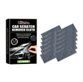 12-pack car scratch remover cloths chemical fibre 20x10cm for paintwork touch-up