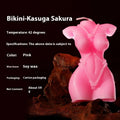 Low temperature soy wax massage candle for sensual play in Lilac Purple, Rose Red, or Spring Pink.