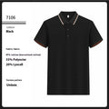 7A antibacterial mercerised cotton sequined polo shirt in white, front view on model