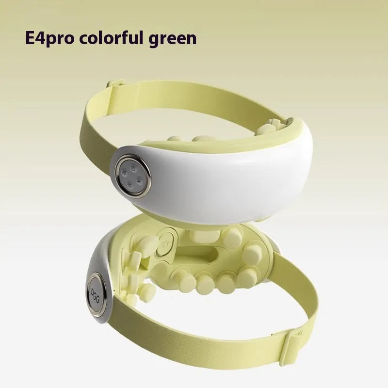 Rechargeable Bluetooth eye moisturising hot compress massage instrument in purplish grey colour
