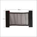 Polyester elastic storage net for car boot organisation in two size options