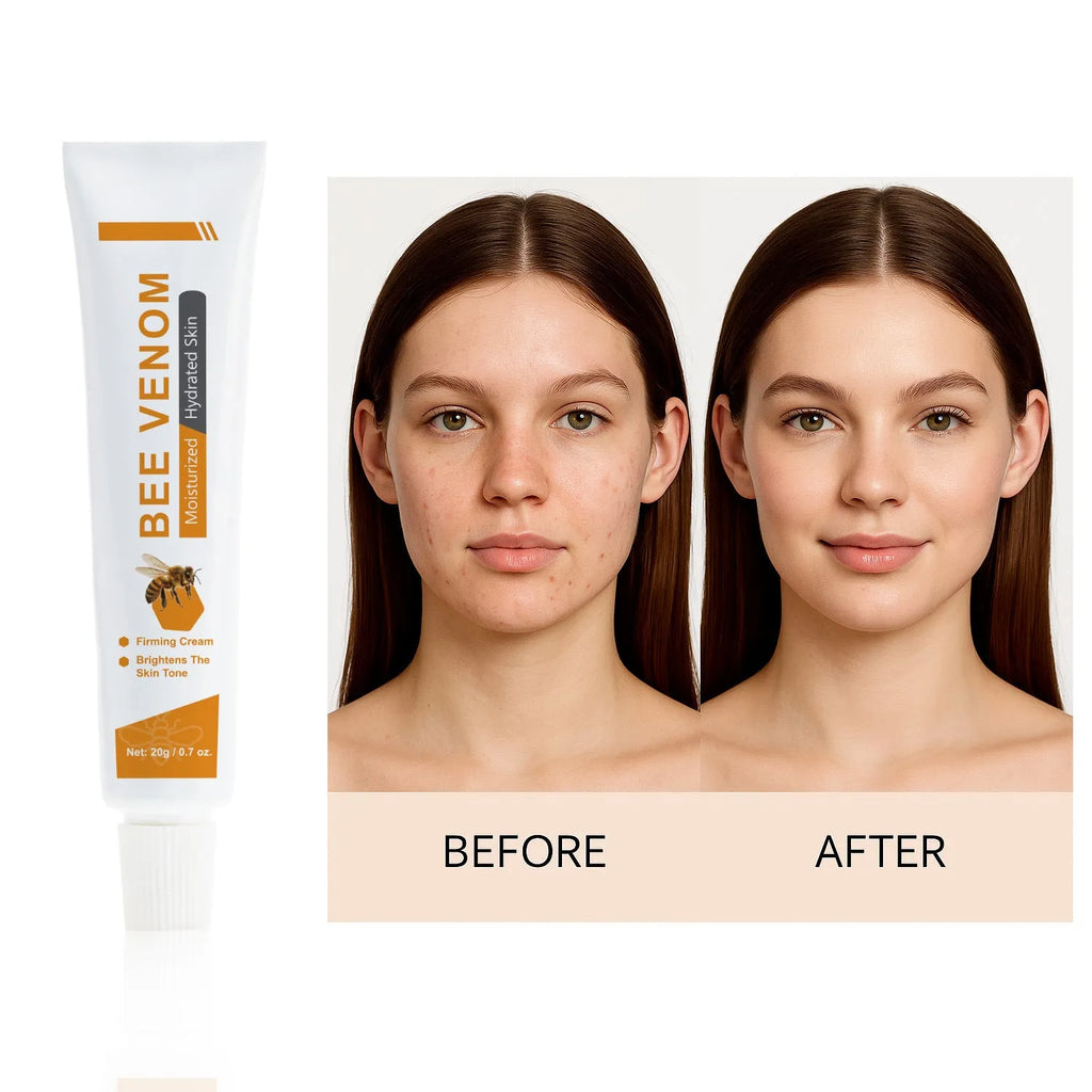 BEE facial and neck cream 20g jar with bee propolis extract for moisturising