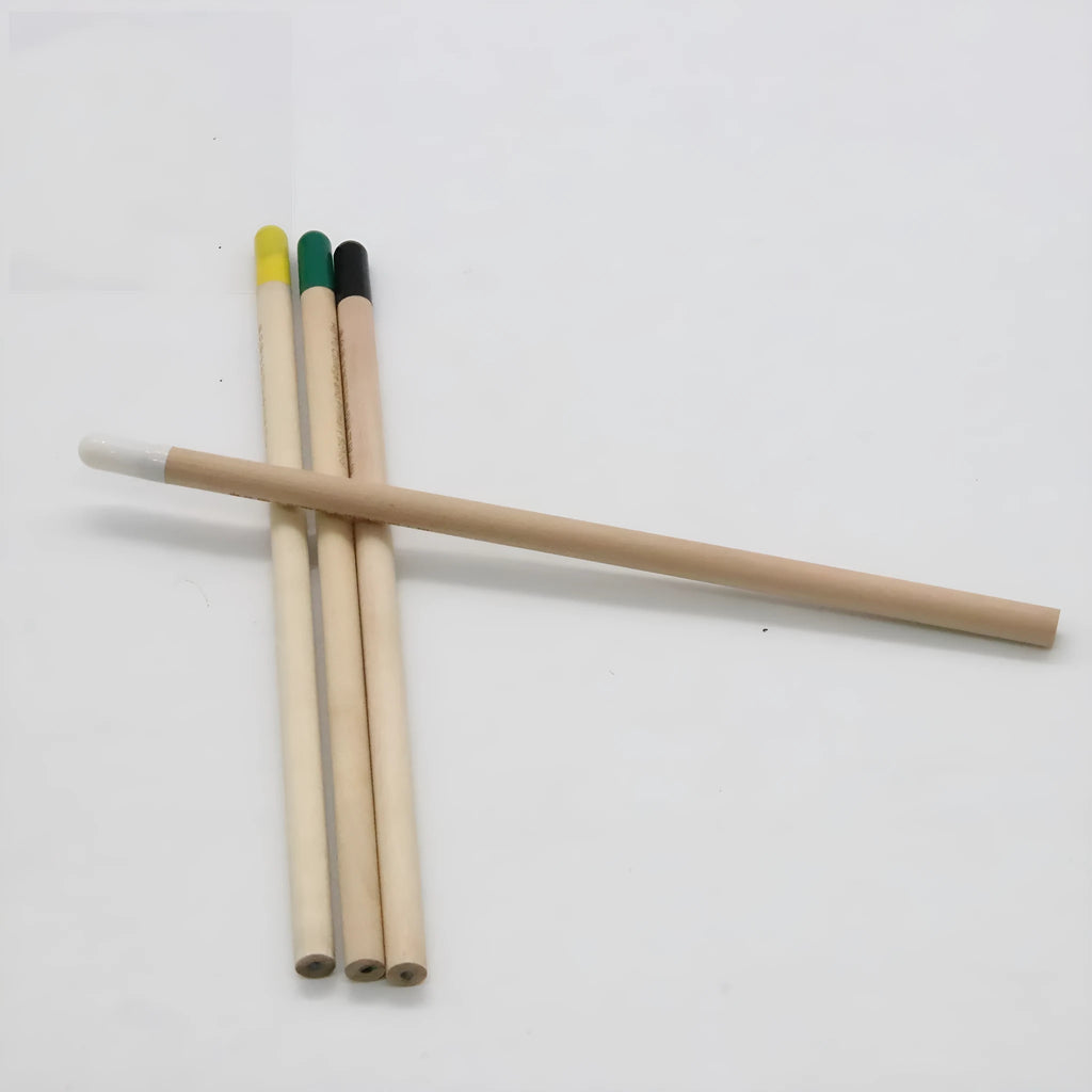 Seed pencil with plantable capsule in various colours containing herb, flower or vegetable seeds