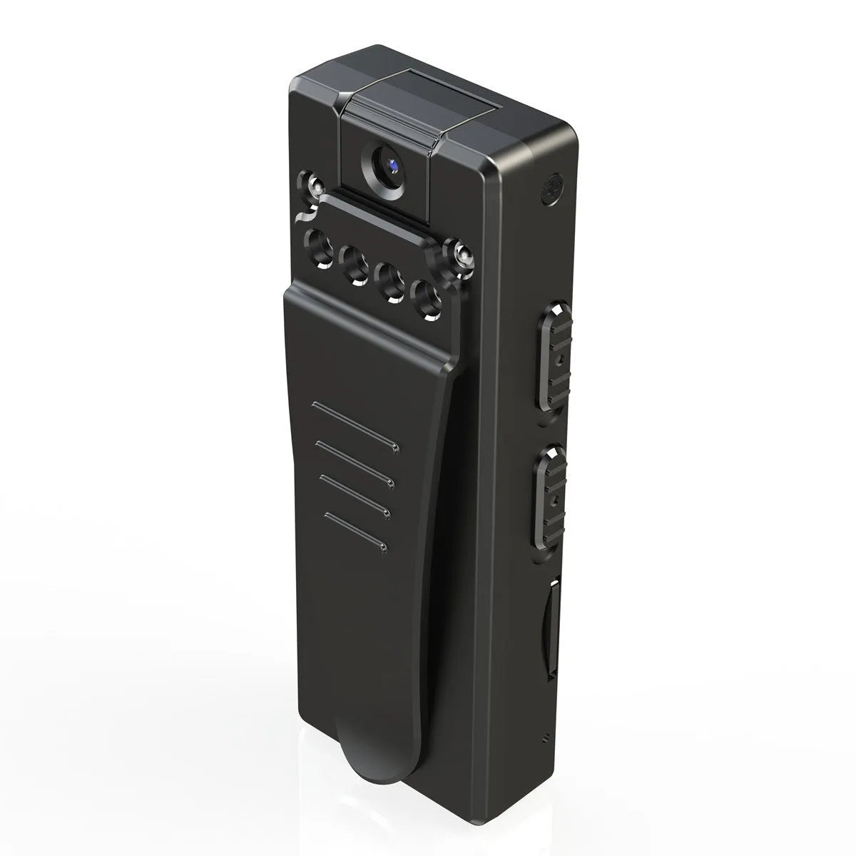 Black 1080p HD DV home camera with 90-degree rotation for driving and sports recording