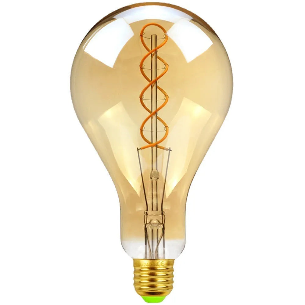Double helix gold LED soft light strip measuring 110x200mm with energy efficiency Level 1 rating