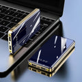 20000mAh power bank with digital display screen and aluminium shell in five colour options