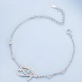 Silver Horus eye bracelet with opal detail, electroplated 925 silver women's bracelet