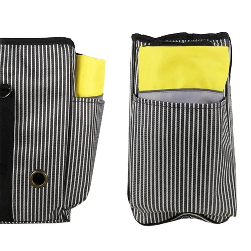 Namsan pet reflective airbag life jacket in fluorescent yellow with reflective strips, sizes S M L