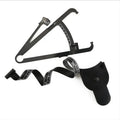 Black ABS plastic body fat skinfold caliper with measurement scale.