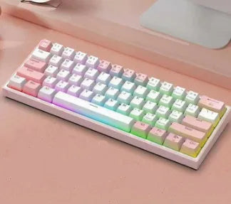Red Dragon K616/K617 mechanical keyboard, 60% compact, RGB backlight, red axis, three-mode wireless.