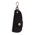 Genuine leather car key case in K108 Black, Brown, Coffee and Purplish Red colours