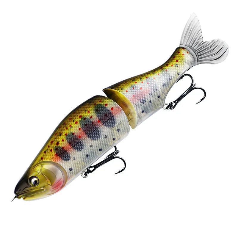 185mm soft plastic fishing lure for bass and freshwater predators in multiple colour options