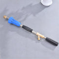 Adjustable high-pressure plastic spray gun with ergonomic submachine gun style handle for agricultural spraying