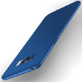 Silicone soft shell case for Samsung Galaxy S8, S8 Plus, S7 Edge and S7 in black, blue, pink and red.