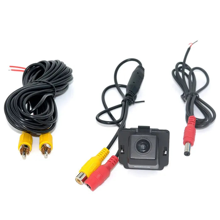 Black waterproof reversing rear view camera with 1/3 inch Sony CCD sensor, 480 TV lines, and 170 degree viewing angle