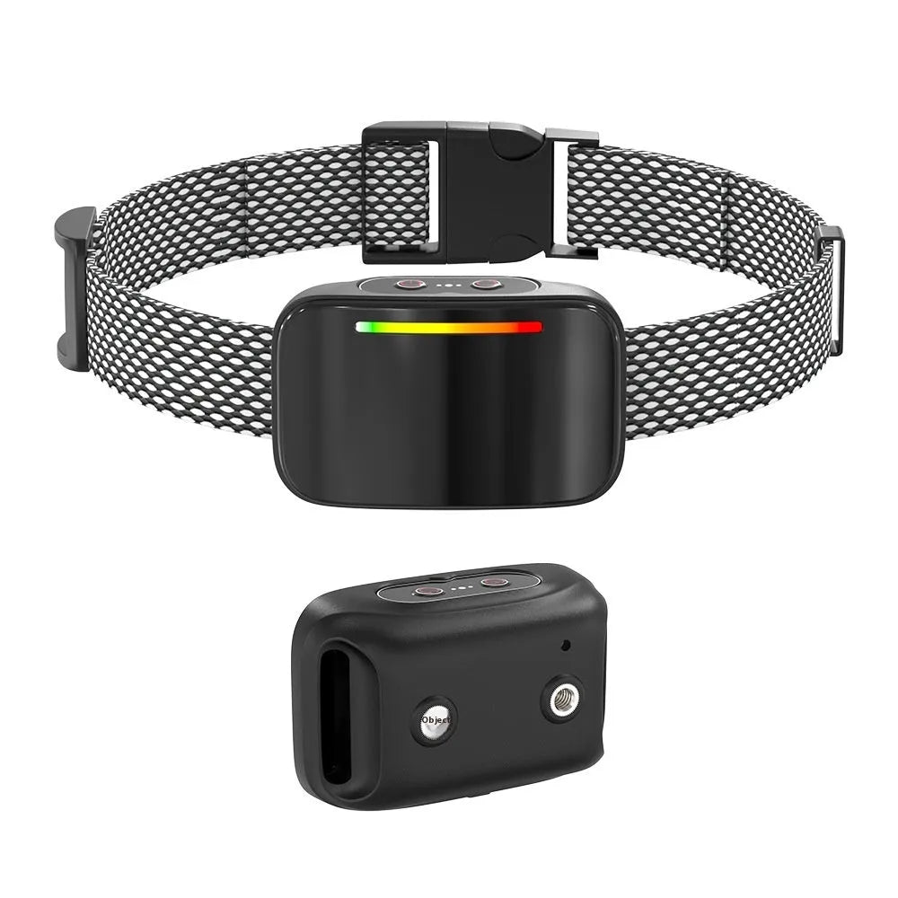 Automatic voice control bark stopper plastic dual mode 4-speed sensitivity dog training device