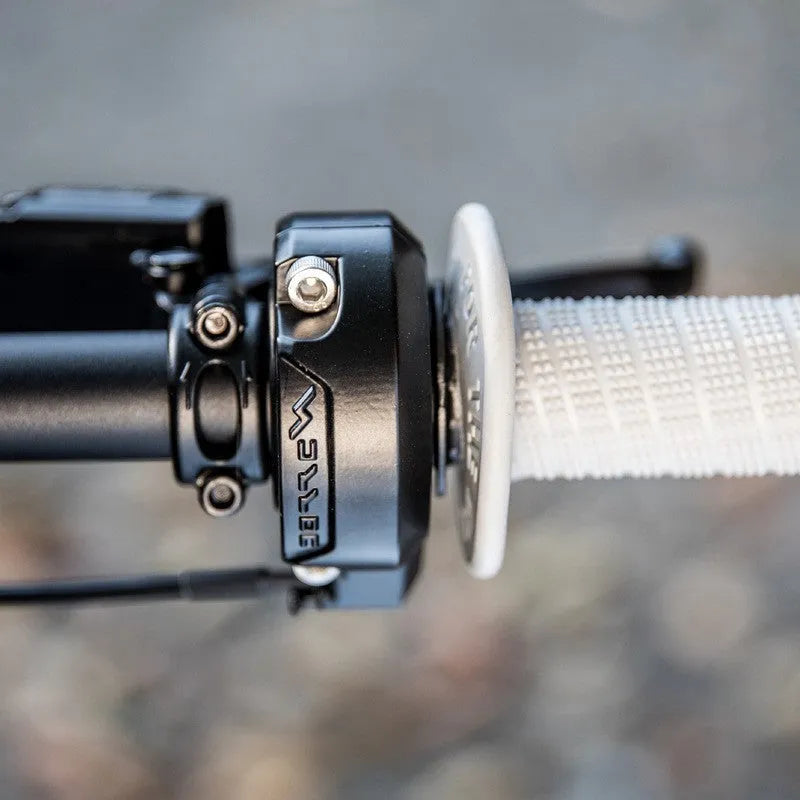 Black stainless steel electronic throttle handle lever for Light Bee S cable body systems