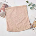 Mesh belly band body sculpting strap in black or skin colour for postpartum waist trimming