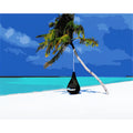 Digital oil painting on canvas in KZ918 colour style, 40x50cm unframed artwork suitable for wall decoration