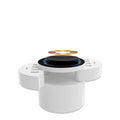 Ceramic white circular multi-port wireless charger with international plug adapters