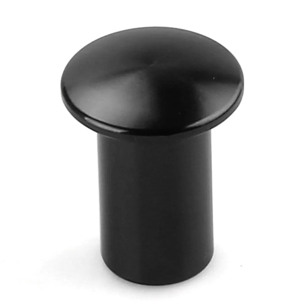 Aluminium alloy handbrake cap in gold, silver, black, blue, and red colour options