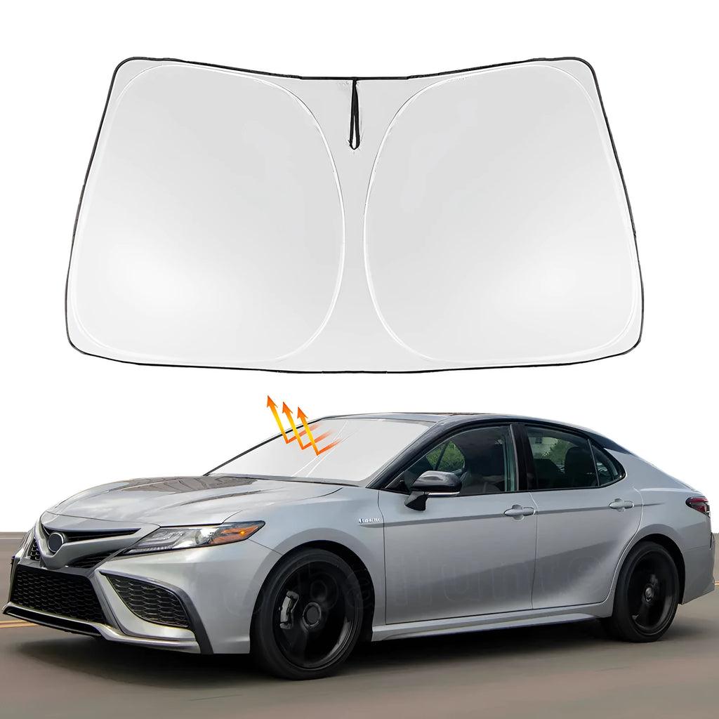 Toyota NOAH XOVY 90 series car front windshield sunshade cover with silver tape material