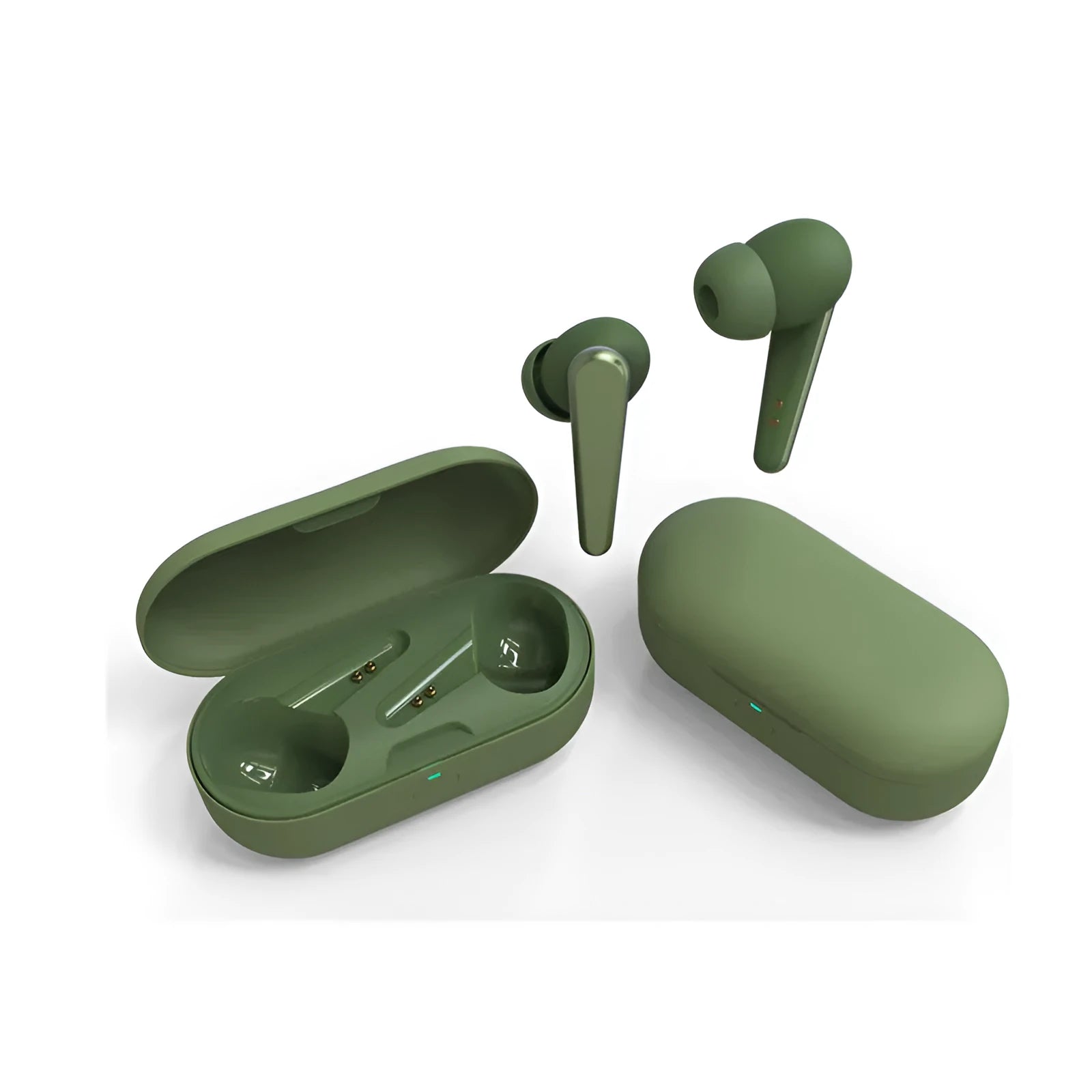 ANC wireless in-ear headphones in five colours: black, white, pink, green, and blue