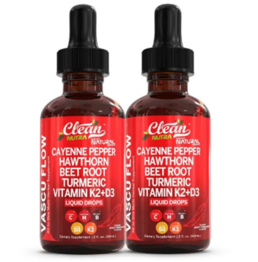 Vitamin D3 K2 Hawthorn Fruit Supplement Liquid Drops 60ml bottle with dropper