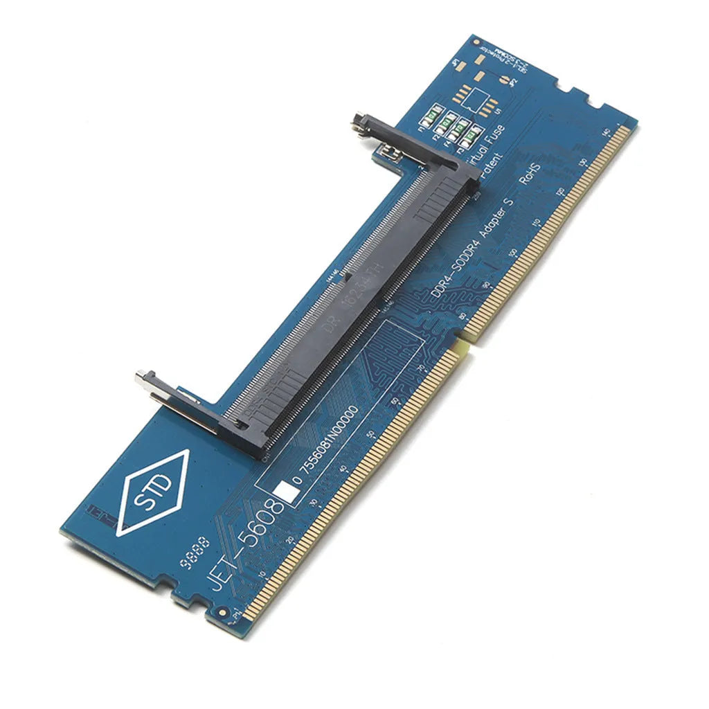 DDR4 laptop to desktop memory adapter card converting SODIMM to DIMM slots