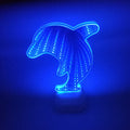 Rose red LED double-sided love tunnel light made of plastic measuring 16x7x19cm